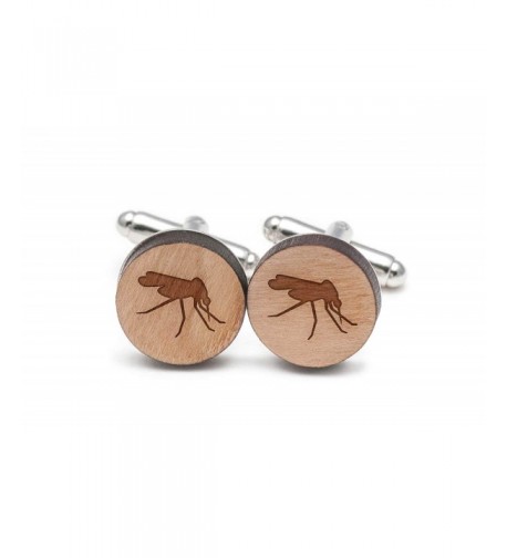 Wooden Accessories Company Mosquito Cufflinks