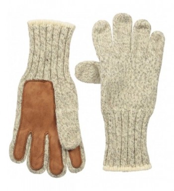 River Leather Glove Beige Brown