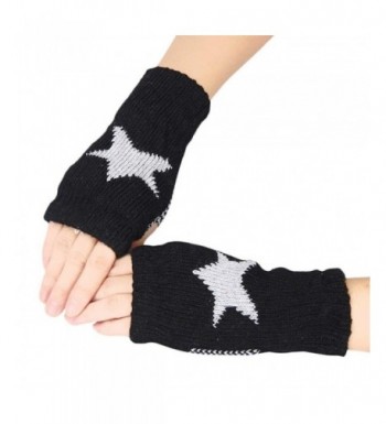 Fingerless Gloves Bolayu Knitted Mittens