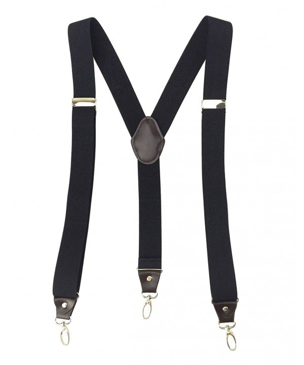 Romanlin Suspenders Swivel Groomsmen Leather