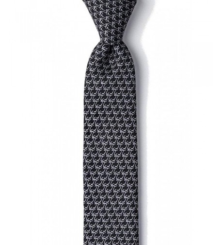 Symbol Mathematics Skinny Narrow Necktie