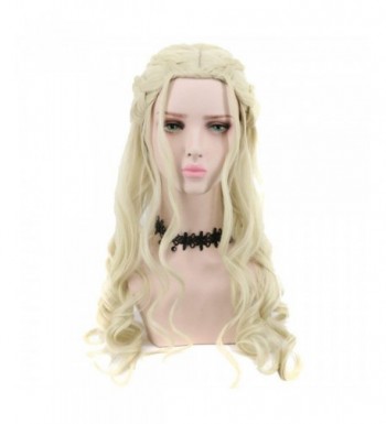 Yuehong Curly Blonde Cosplay Costume