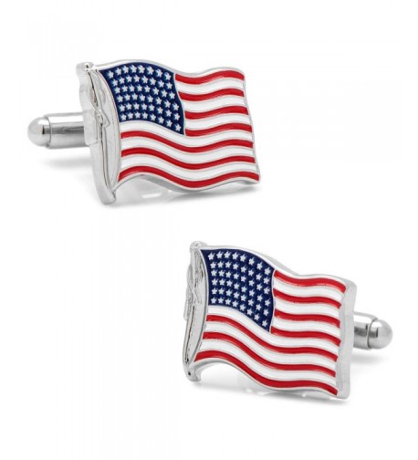 Cufflinks Inc Waving American Flag