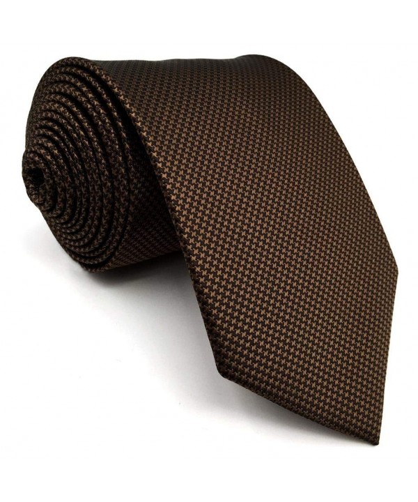 Shlax Solid Chocolate Necktie Classic