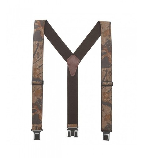Perry Mens Realtree Hardwoods Suspenders