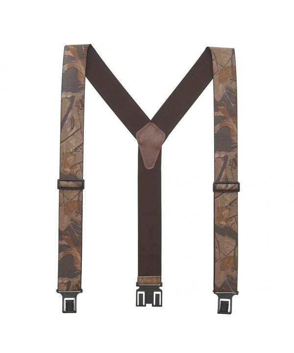 Perry Mens Realtree Hardwoods Suspenders