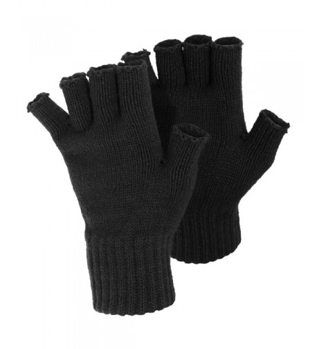 Ladies Womens Winter Fingerless Gloves