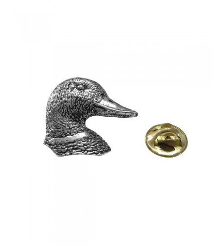 Mallard Duck Head Lapel Pin