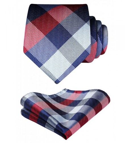 HISDERN Handkerchief Wedding Necktie Pocket