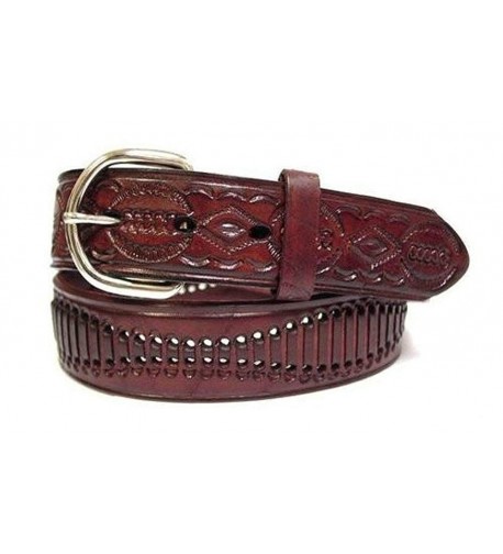 Western Leather Tooled Braided Designs