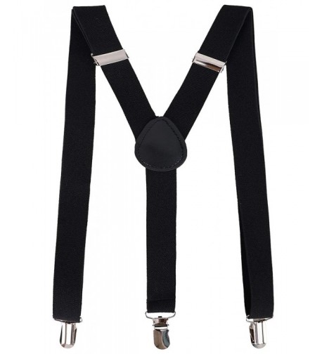 Classic Dapper Metal Clasp Suspenders