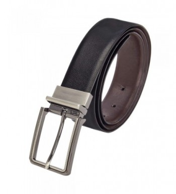 Mens Genuine Leather Belt Reversible