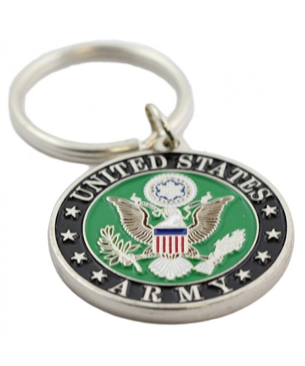Crest Keychain Patriotic Military Collectibles