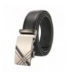 Mens Automatic Buckle Leather Belts