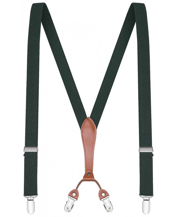 Buyless Fashion Adjustable Elastic Suspenders