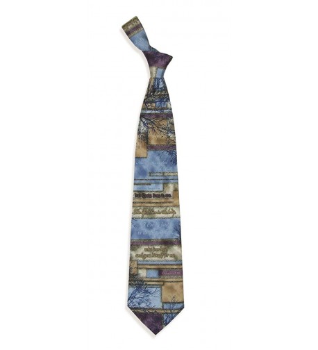 Crucified Christian Religious Necktie Neckwear