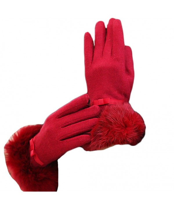 MineSign Womens Winter Gloves Cashmere